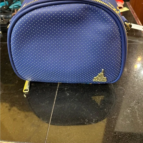 Loungefly Disney Parks Navy Crossbody Bag - Picture 2 of 3